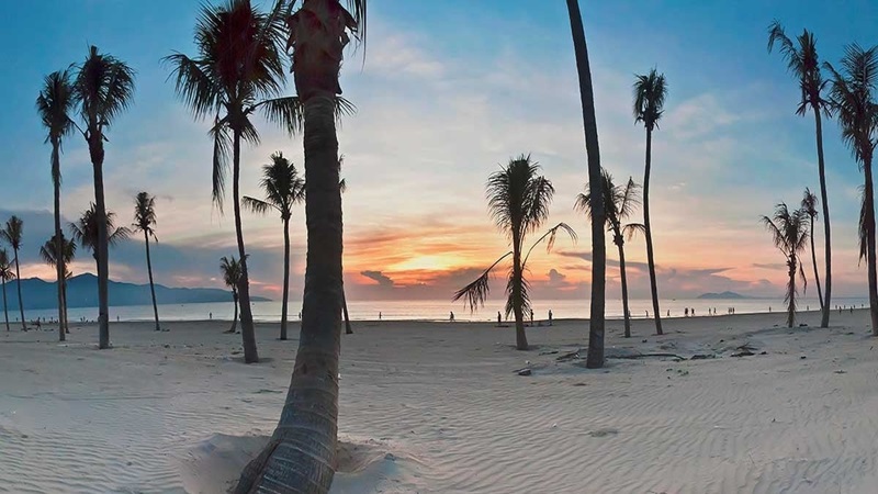 Bac My An Beach - A Romantic Sunset Viewing Spot