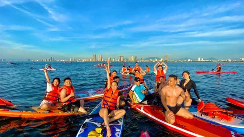 Explore Da Nang through Stand-Up Paddleboarding