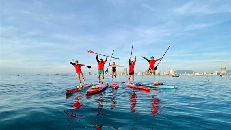 Explore Da Nang through Stand-Up Paddleboarding